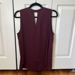 LOFT sleeveless blouse, size medium